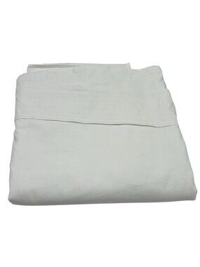 Dwell Studio 100% Cotton Classic White Flat Sheet Luxury Bedding Bedroom